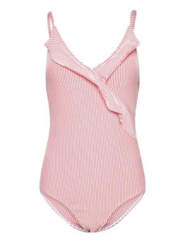 Striba Bly Frill Swimsuit Uimapuku Uima-asut  Becksöndergaard