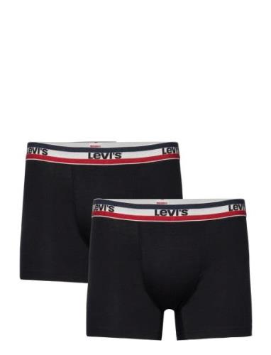 Levis Men Sprtswr Logo Boxer Brief Bokserit Black Levi´s