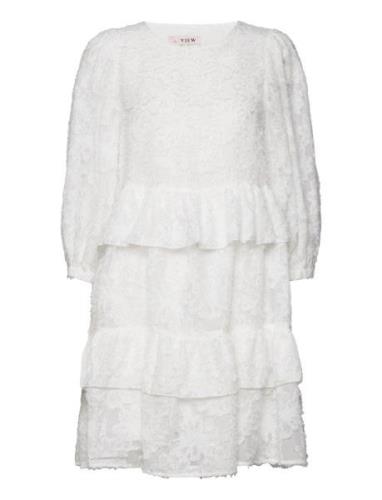 Feana New Dress Lyhyt Mekko White A-View