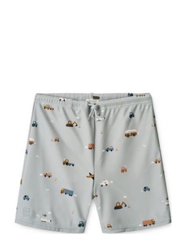 Otto Printed Swim Pants Uimashortsit Blue Liewood