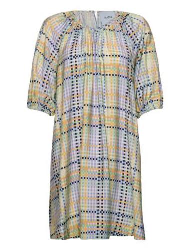 Luretta Short Dress 2 Lyhyt Mekko Multi/patterned Minus