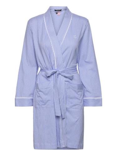 Lrl Kimono Wrap Robe Aamutakki Blue Lauren Ralph Lauren Homewear