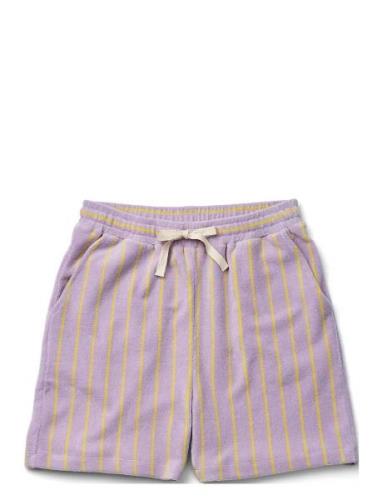 Naram Knitted Shorts Pyjama Purple Bongusta