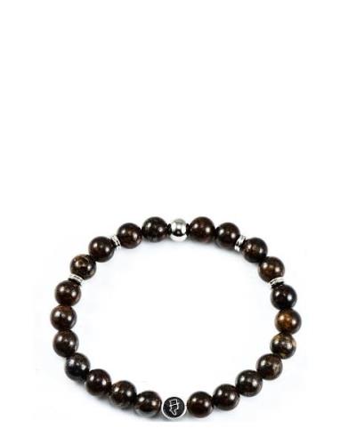 Beads Bracelet 8Mm Rannekoru Korut Brown Edd.