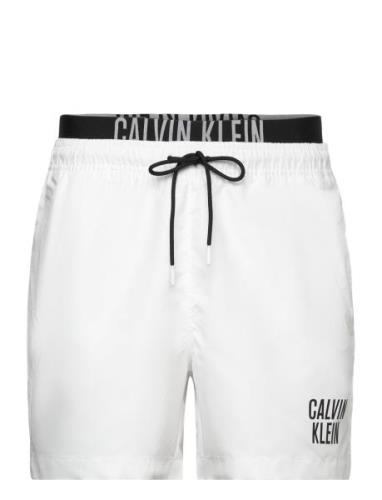 Medium Double Wb-Nos Uimashortsit White Calvin Klein