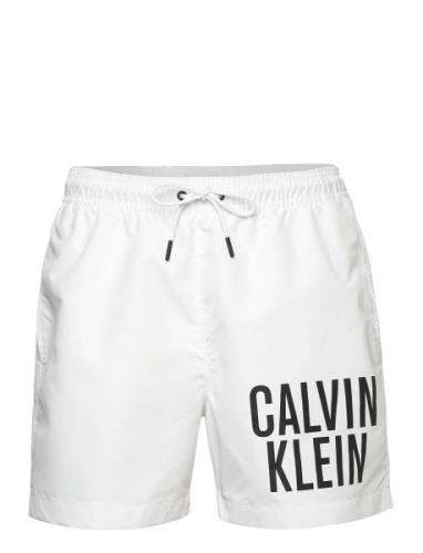 Medium Drawstring-Nos Uimashortsit White Calvin Klein
