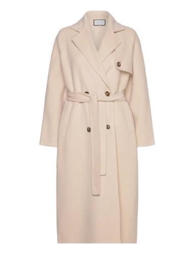 Levia Coat Outerwear Coats Winter Coats Cream Andiata