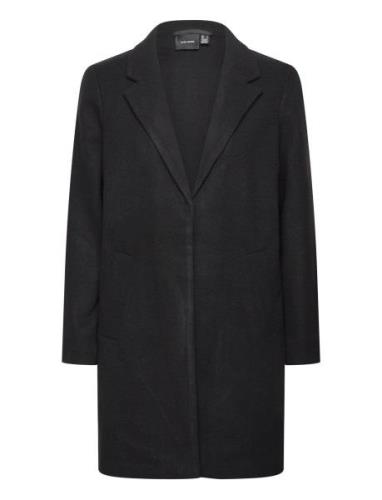 Vmpop Coat Noos Outerwear Coats Winter Coats Black Vero Moda