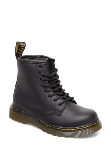 1460 T Black Patent Lamper Bootsit Nauhalliset Saapikkaat Black Dr. Ma...