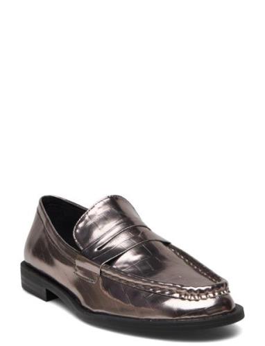 Harlem Loafer Loaferit Matalat Kengät Silver Steve Madden