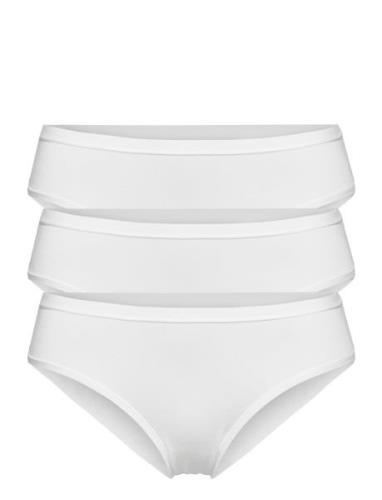 Brief 3 Pack Carin Bikini Reg Alushousut Brief Tangat White Lindex