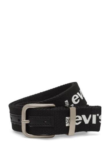 Levi's® Wordmark Webbing Belt Vyö Black Levi's