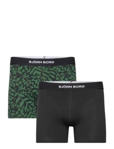 Premium Cotton Stretch Boxer 2P Bokserit Black Björn Borg