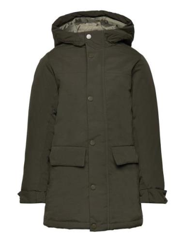 Jjchamp Parka Jacket Jnr Parka Takki Khaki Green Jack & J S