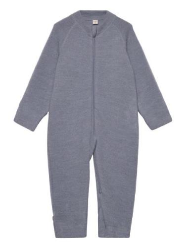 Jumpsuit - Soft Wool Jumpsuit Haalari Blue CeLaVi