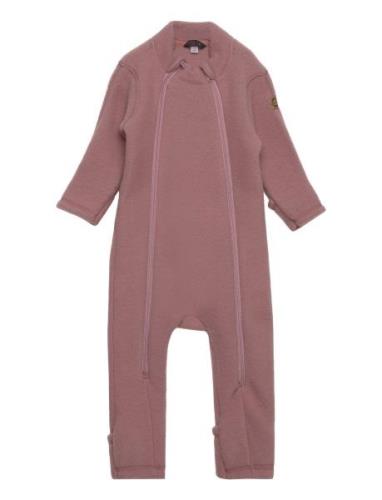 Wool Suit Jumpsuit Haalari Pink Mikk-line
