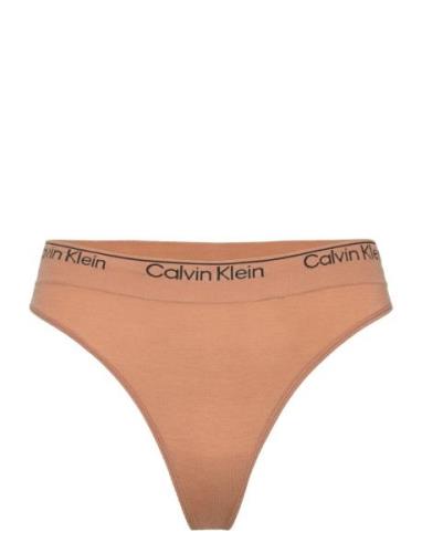 Thong Stringit Alusvaatteet Brown Calvin Klein
