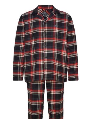 Pyjama 1/1 Flannel Pyjama Black Jockey