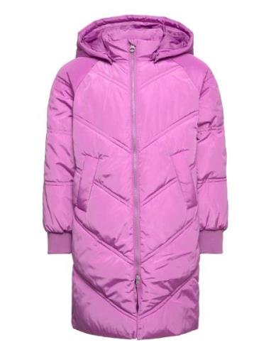 Pknelicity Puffer Jacket Tw Toppatakki Pink Little Pieces