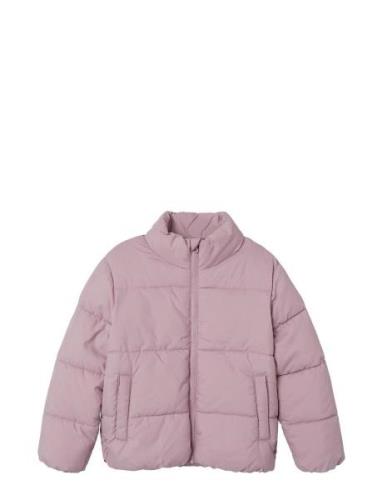 Nkfmilan Puffer Jacket Toppatakki Pink Name It