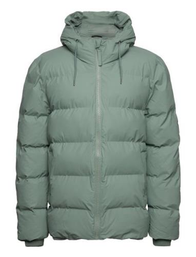 Alta Puffer Jacket W3T3 Vuorillinen Takki Topattu Takki Khaki Green Ra...