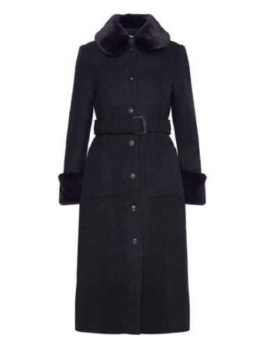 Lyddiia Outerwear Coats Winter Coats Navy Ted Baker London