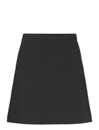 Slcorinne Aline Skirt Lyhyt Hame Black Soaked In Luxury