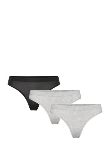 Brief Thong Reg Sally Seamles Stringit Alusvaatteet Grey Lindex