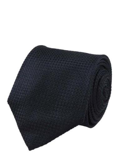 Silk Tie Solmio Kravatti Black Portia 1924