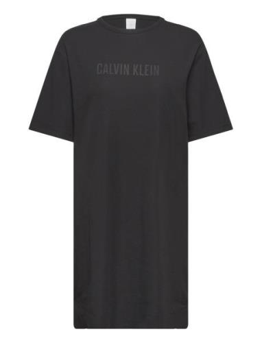 S/S Nightshirt Yöpaita Black Calvin Klein