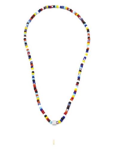 Samie - Necklace With Colored Pearls Kaulakoru Korut Multi/patterned S...
