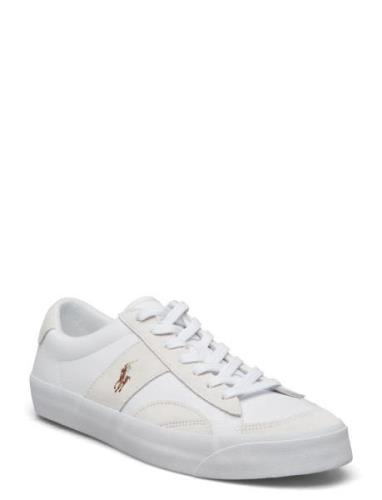 Sayer Canvas & Suede Sneaker Matalavartiset Sneakerit Tennarit White P...