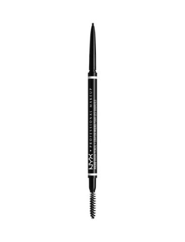 Nyx Professional Makeup Micro Brow 08 Black Brow Pen 0,1G Kulmakynä Me...