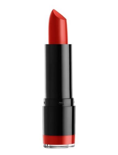Round Lipstick Huulipuna Meikki Red NYX Professional Makeup