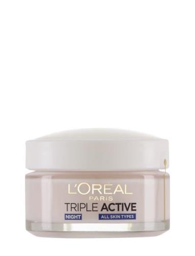 L'oréal Paris Triple Active Night Cream 50 Ml Beauty Women Skin Care F...