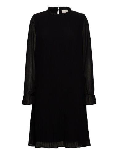 Rikka Dress Polvipituinen Mekko Black Minus