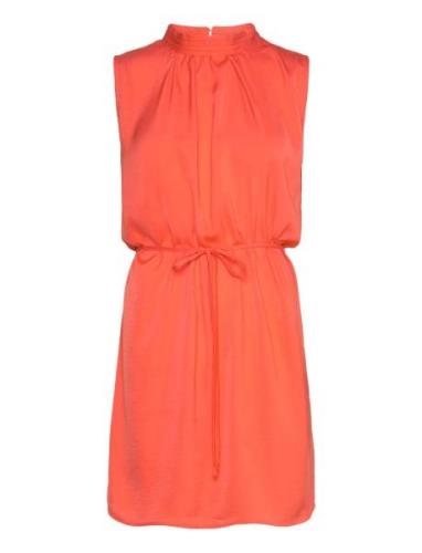 P6127, Aileensz Dress Lyhyt Mekko Orange Saint Tropez