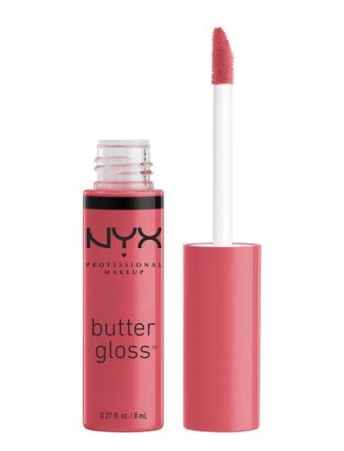 Butter Lip Gloss Huulikiilto Meikki Pink NYX Professional Makeup