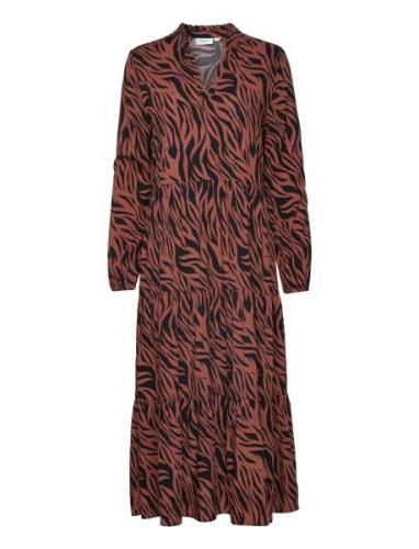 Edasz Maxi Dress Polvipituinen Mekko Multi/patterned Saint Tropez