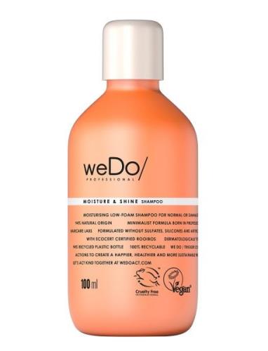 Wedo Professional Moisture & Shine Shampoo 100Ml Shampoo Nude WeDo Pro...