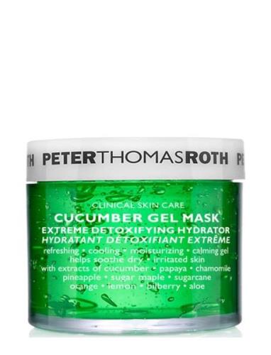 Cucumber Gel Mask Kasvonaamio Meikki Green Peter Thomas Roth