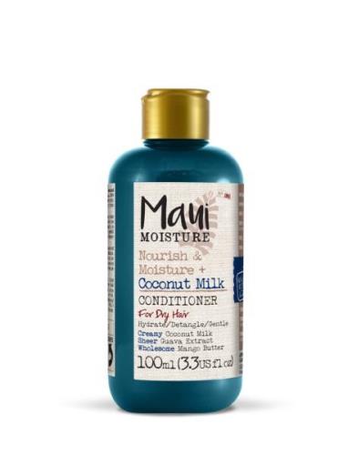 Coconut Milk Conditi R 100 Ml Hoitoaine Hiukset Nude Maui Moisture