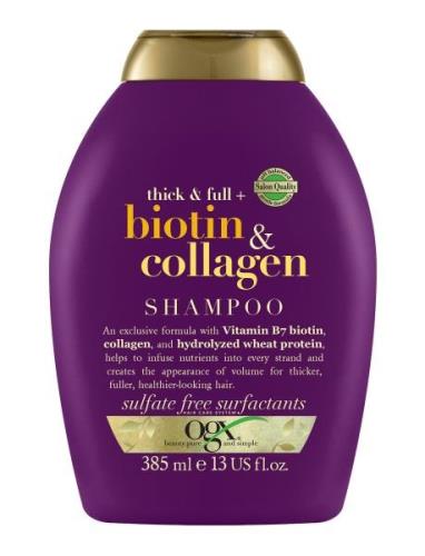 Biotin & Collagen Shampoo 385 Ml Shampoo Nude Ogx