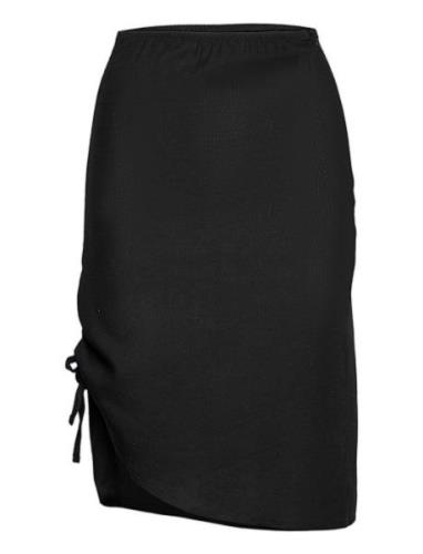 Crete Skirt Polvipituinen Hame Black OW Collection