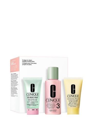 3 Step Skin Type 3 Ihonhoitosetti Nude Clinique