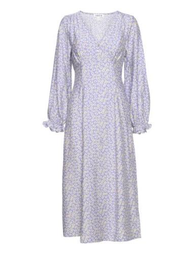 Rosalia Dress Polvipituinen Mekko Blue EDITED