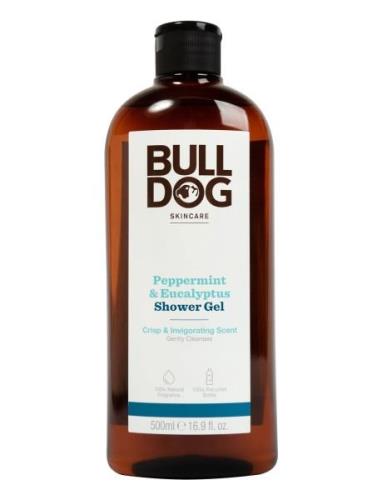 Peppermint & Eucalyptus Shower Gel 500 Ml Suihkugeeli Nude Bulldog