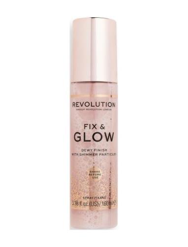 Revolution Fix & Glow Setting Spray Meikinkiinnityssuihke Meikki Nude ...