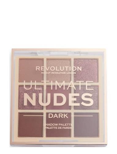 Revolution Ultimate Nudes Eyeshadow Palette Dark Luomiväri Paletti Mei...