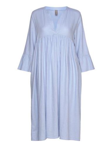 Cubrisa Long Dress Polvipituinen Mekko Blue Culture